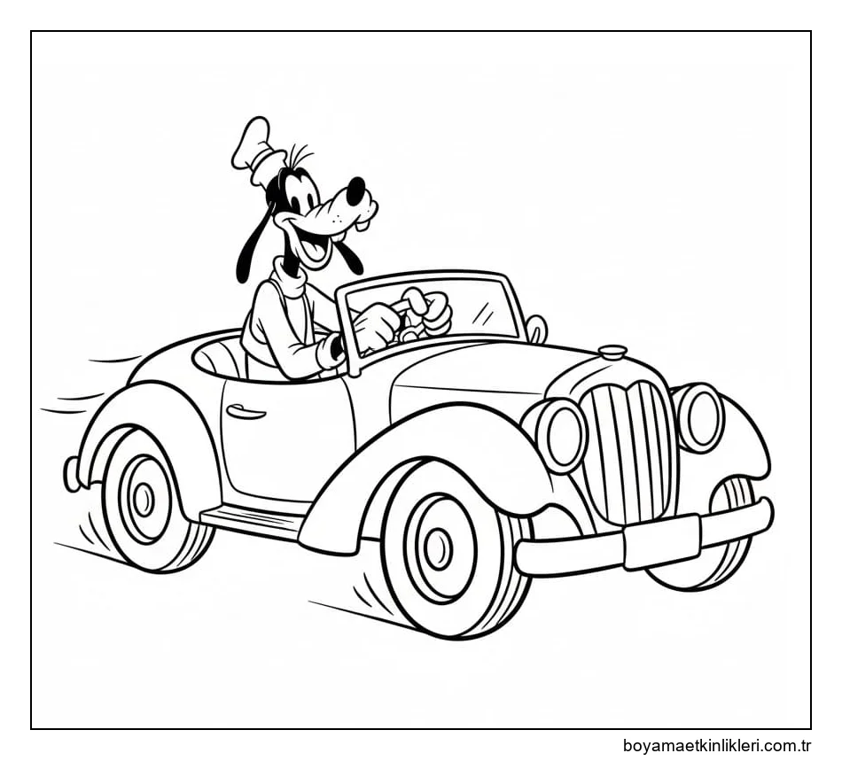 Araba Süren Goofy