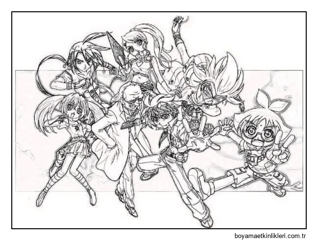 Bakugan karakterleri