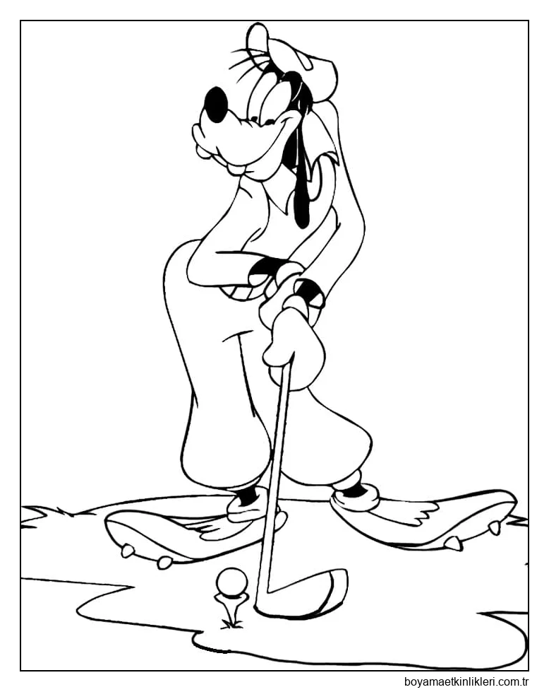 Bedava Yazdırılabilir Goofy