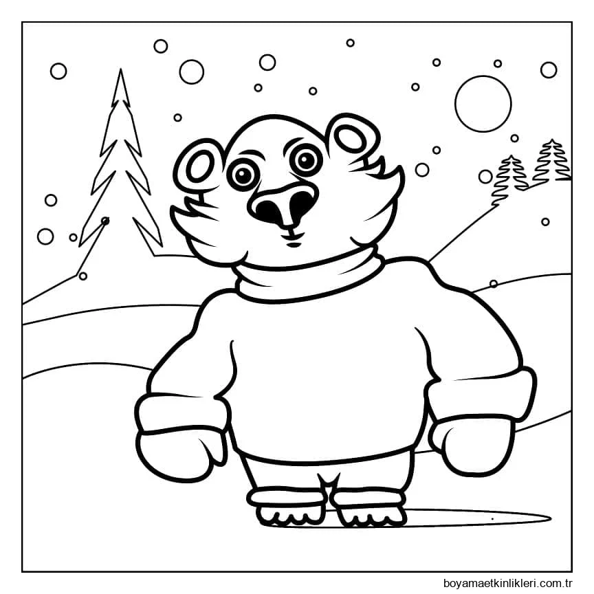 Bir Noel Kutup Ayısı