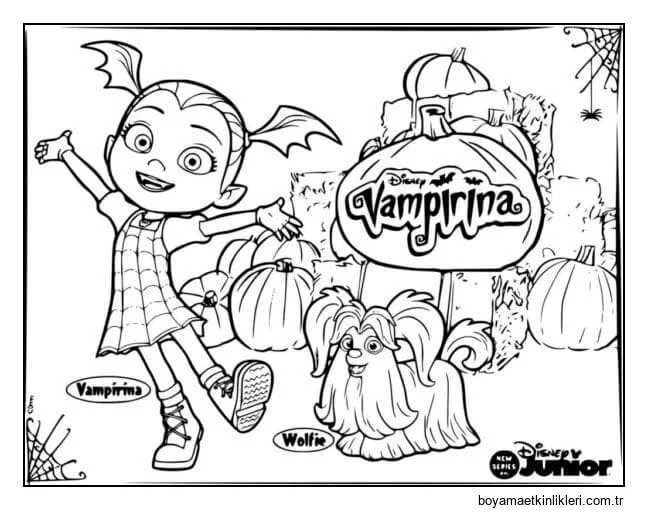 Bir Vampir Kız Hakkında Nazik Karikatür