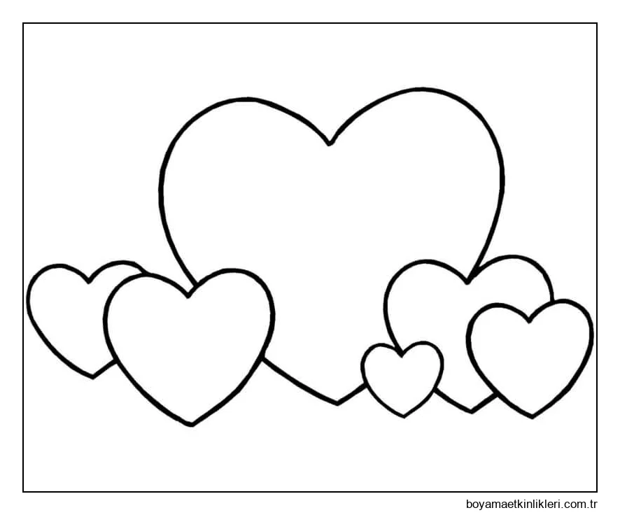 Büyük Kalp ve beş Küçük Kalp