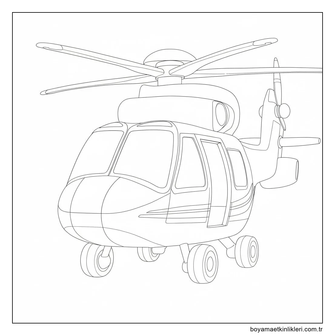 Çizmek Helikopter 7