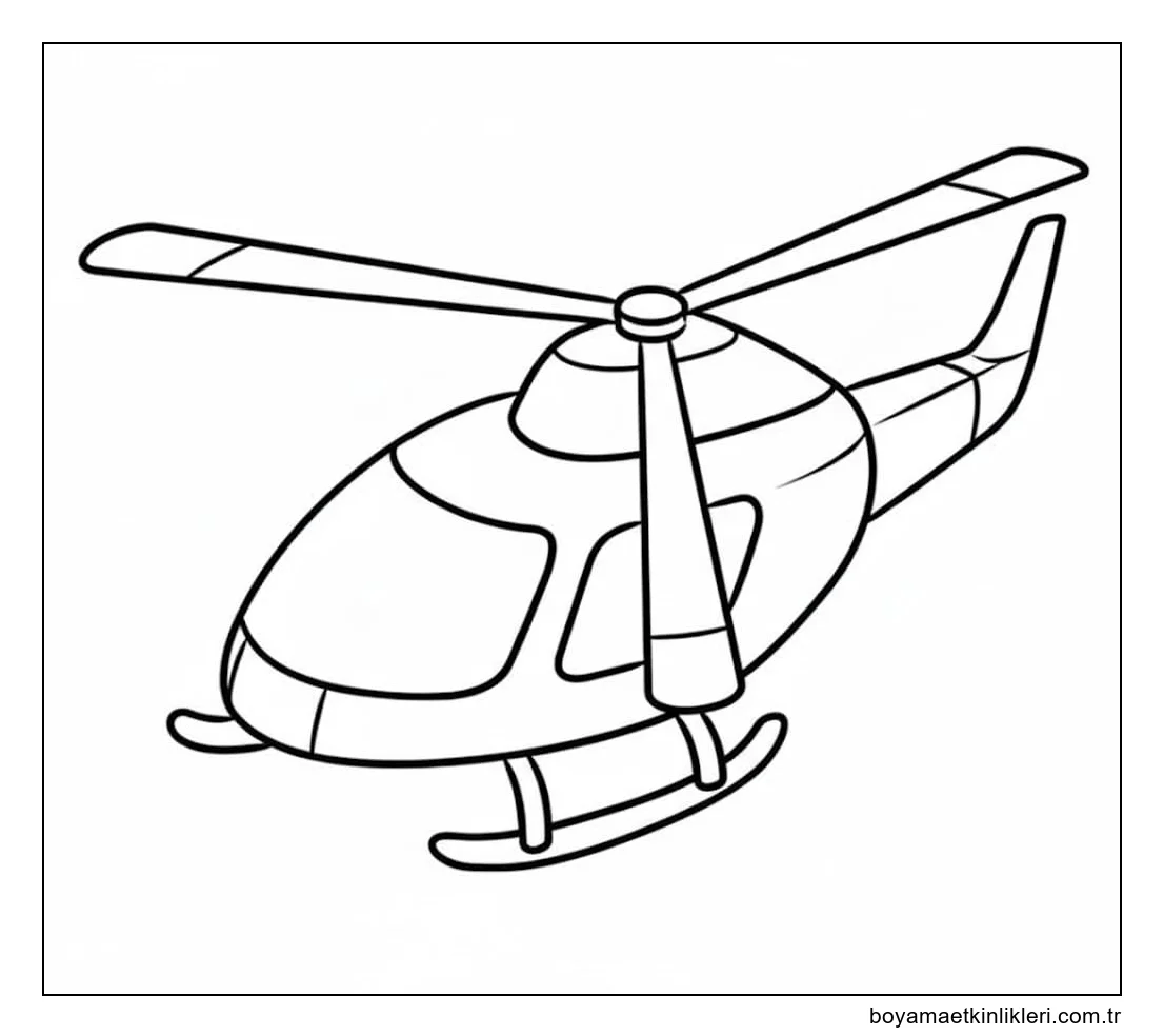 Çizmek Helikopter temel