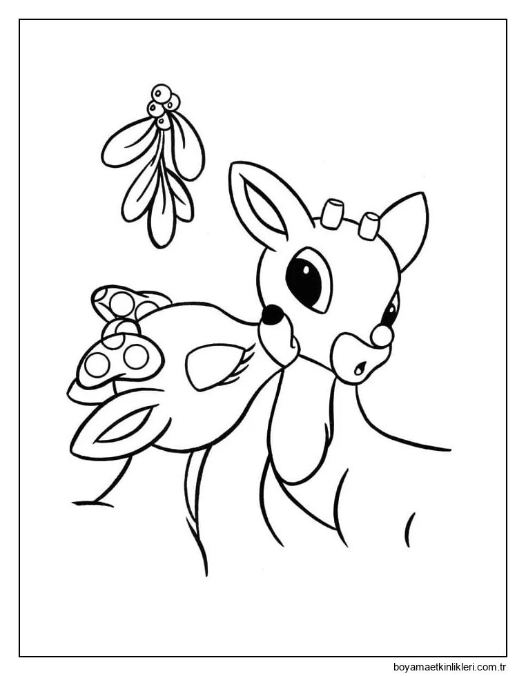 Clarice Rudolph’u Öpüyor