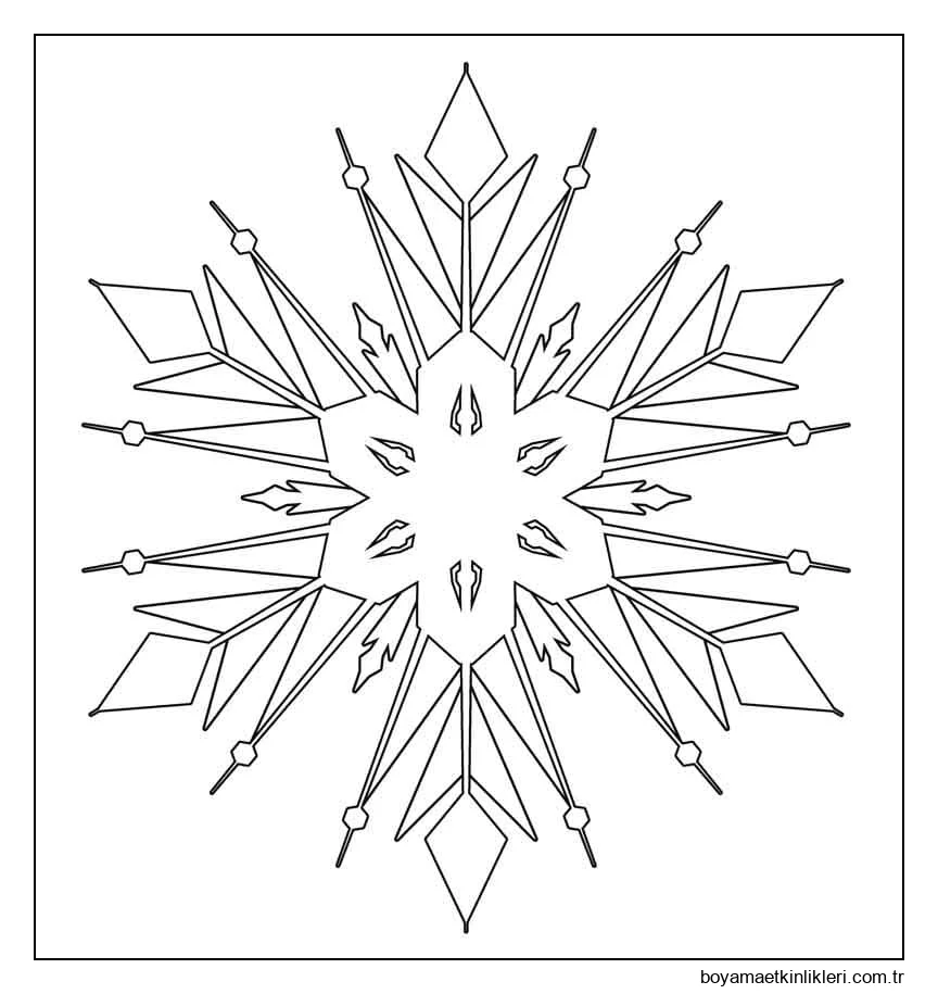 Çok Güzel Kar Tanesi