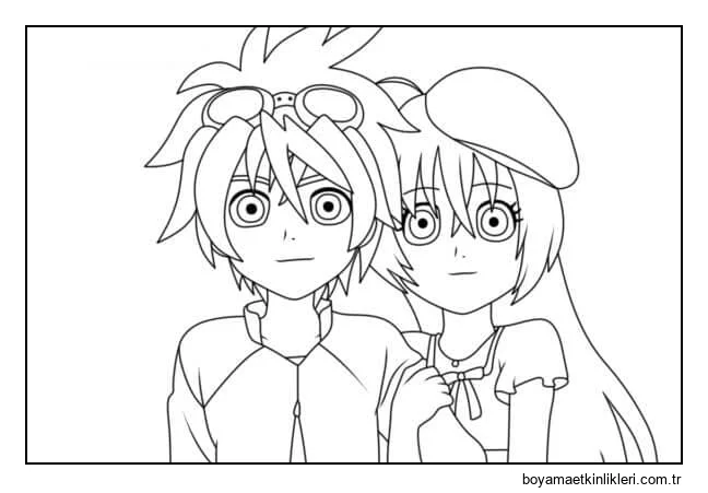 Dan Kuso ve Runo Misaki