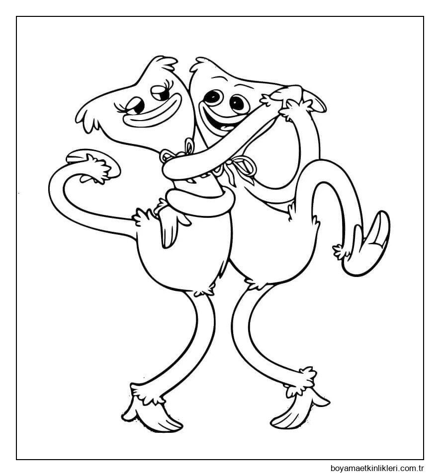 Dans eden Kissy Missy ve Huggy Wuggy Ücretsiz