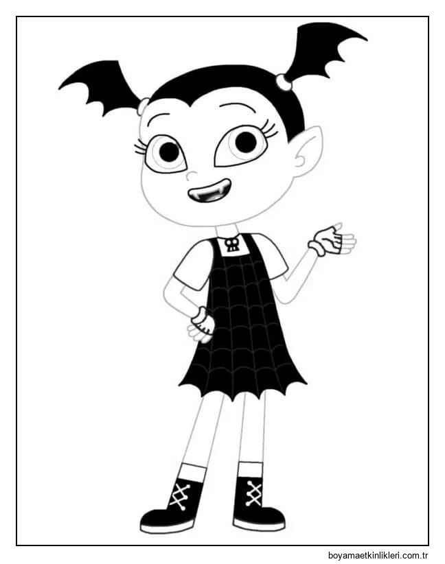 Dişleri olan kız öğrenci