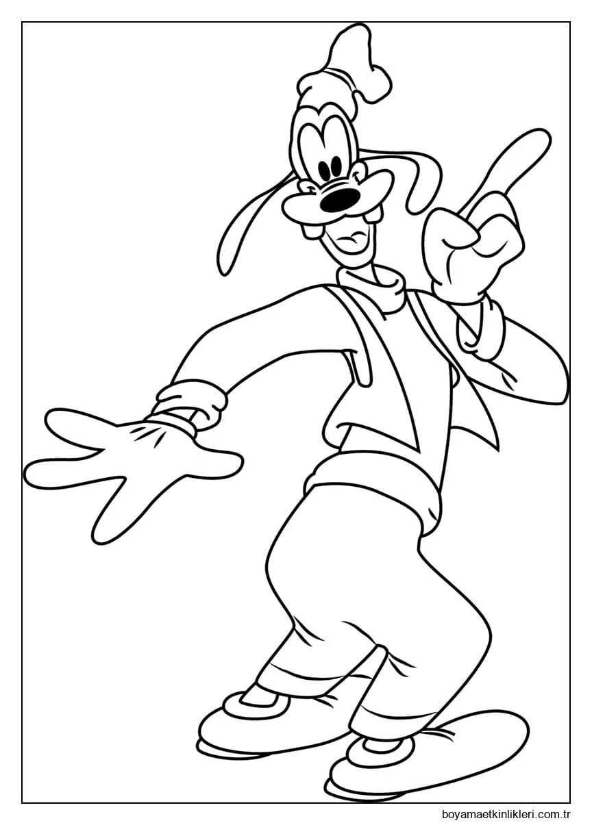 Disney Çizgi Goofy'den