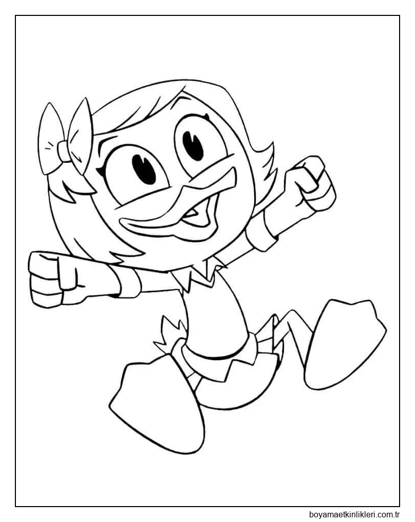 Ducktales'den Webby Vanderquack