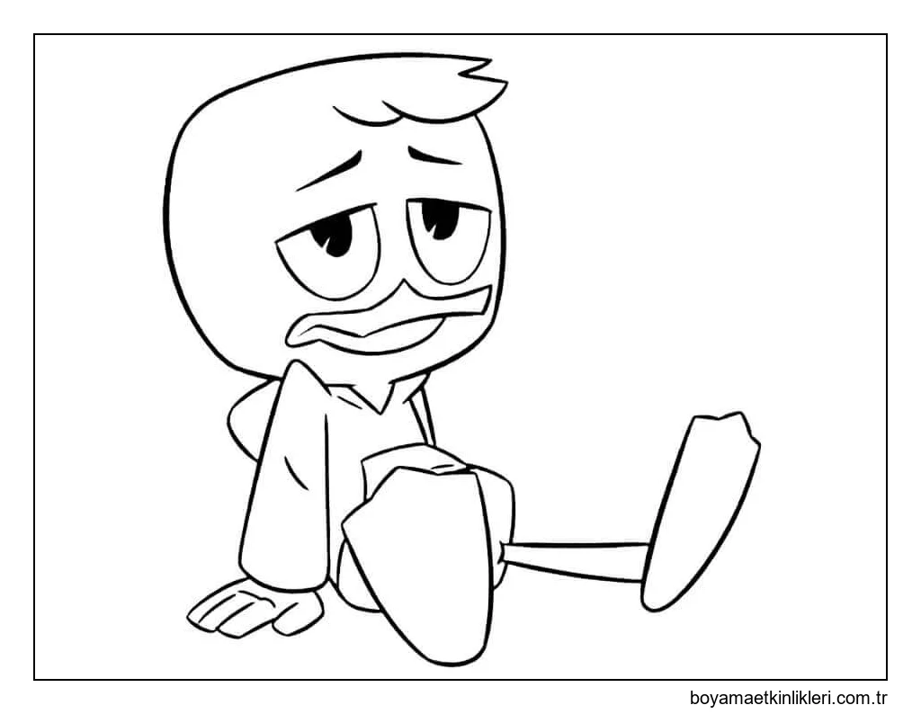 Ducktales'den Yorgun Louie Duck