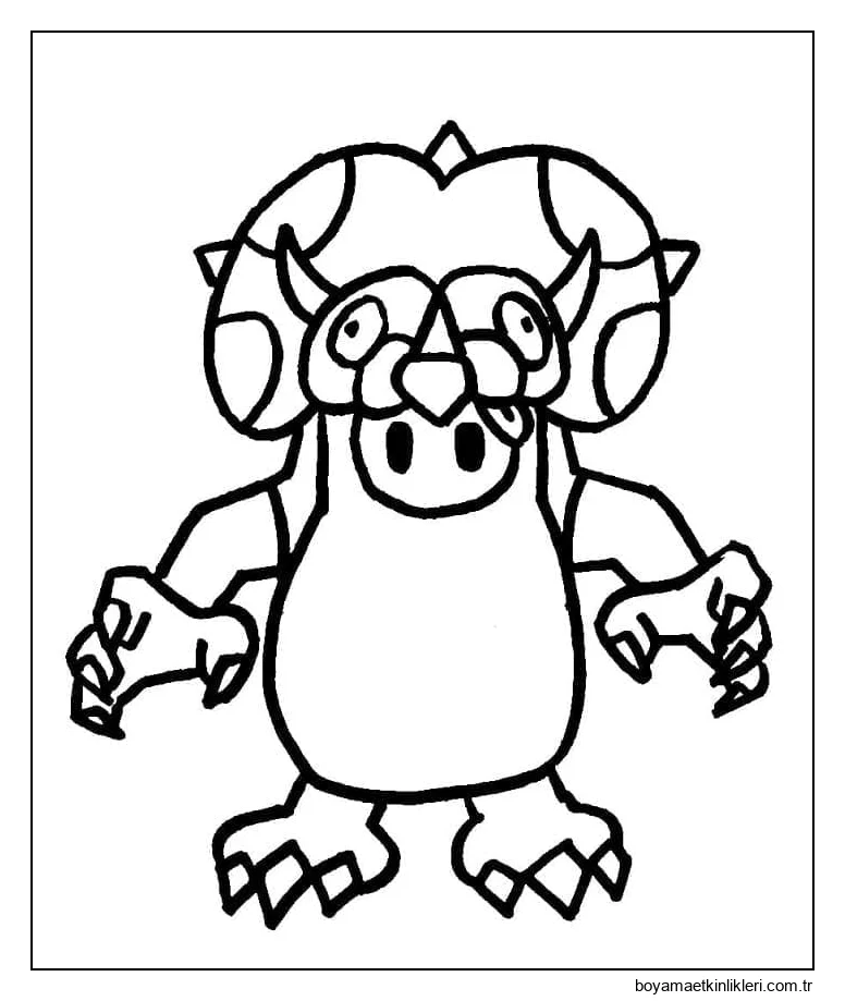 Fall Guys Triceratops