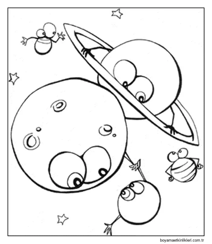 Gezegenlerin Karikatürü