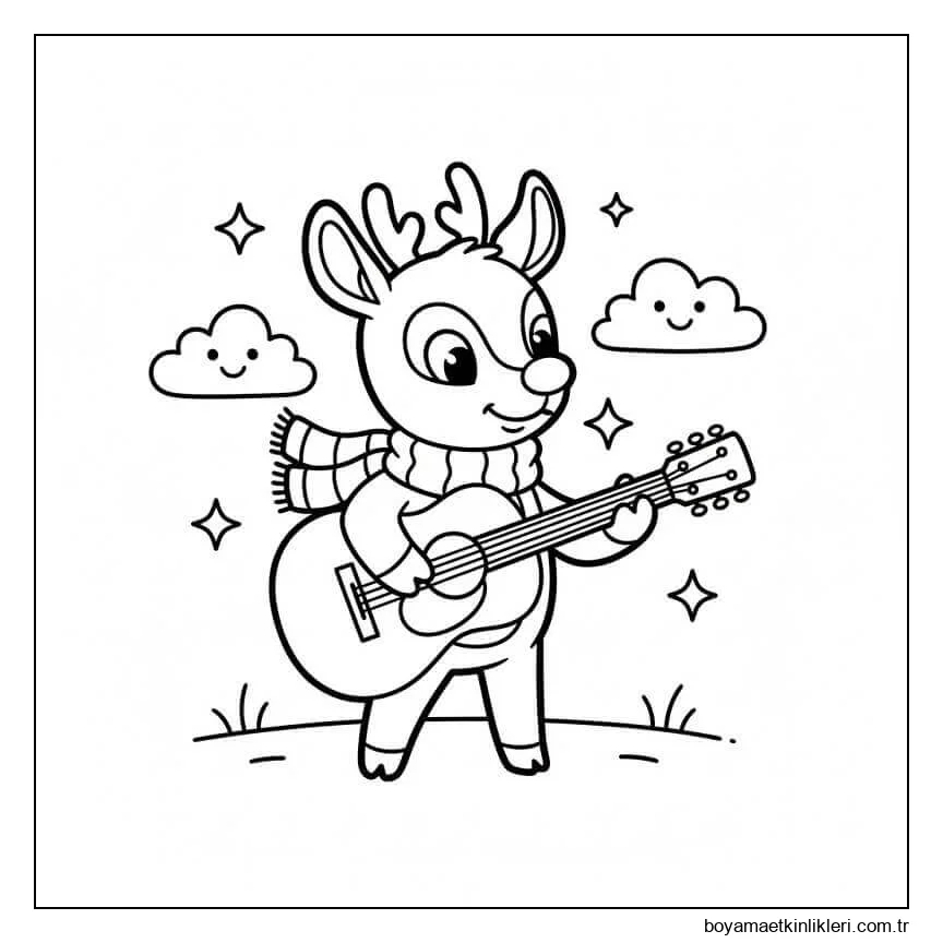 Gitar Çalan Rudolph