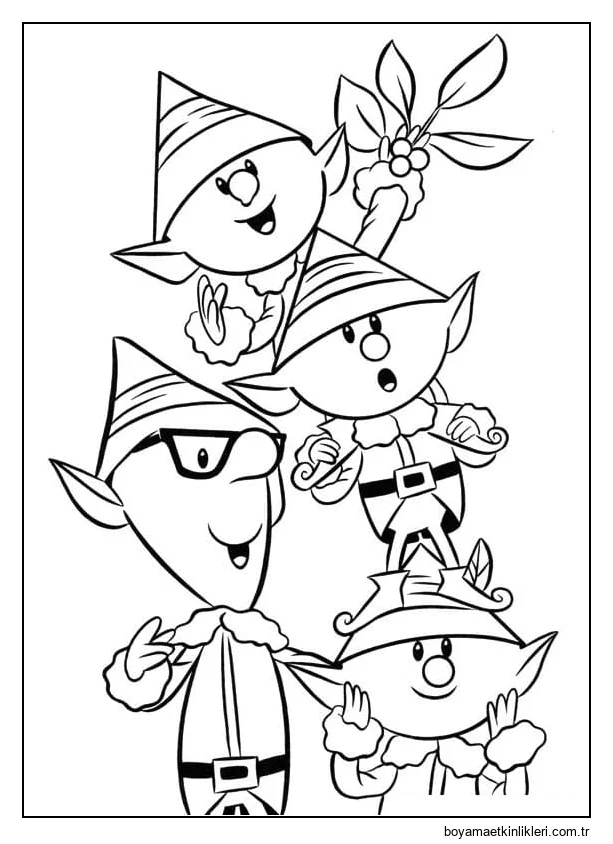 Gratis Yazdırılabilir Rudolph