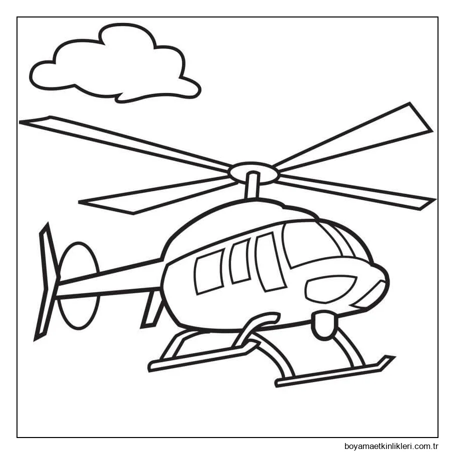 Helikopter ve Bulut