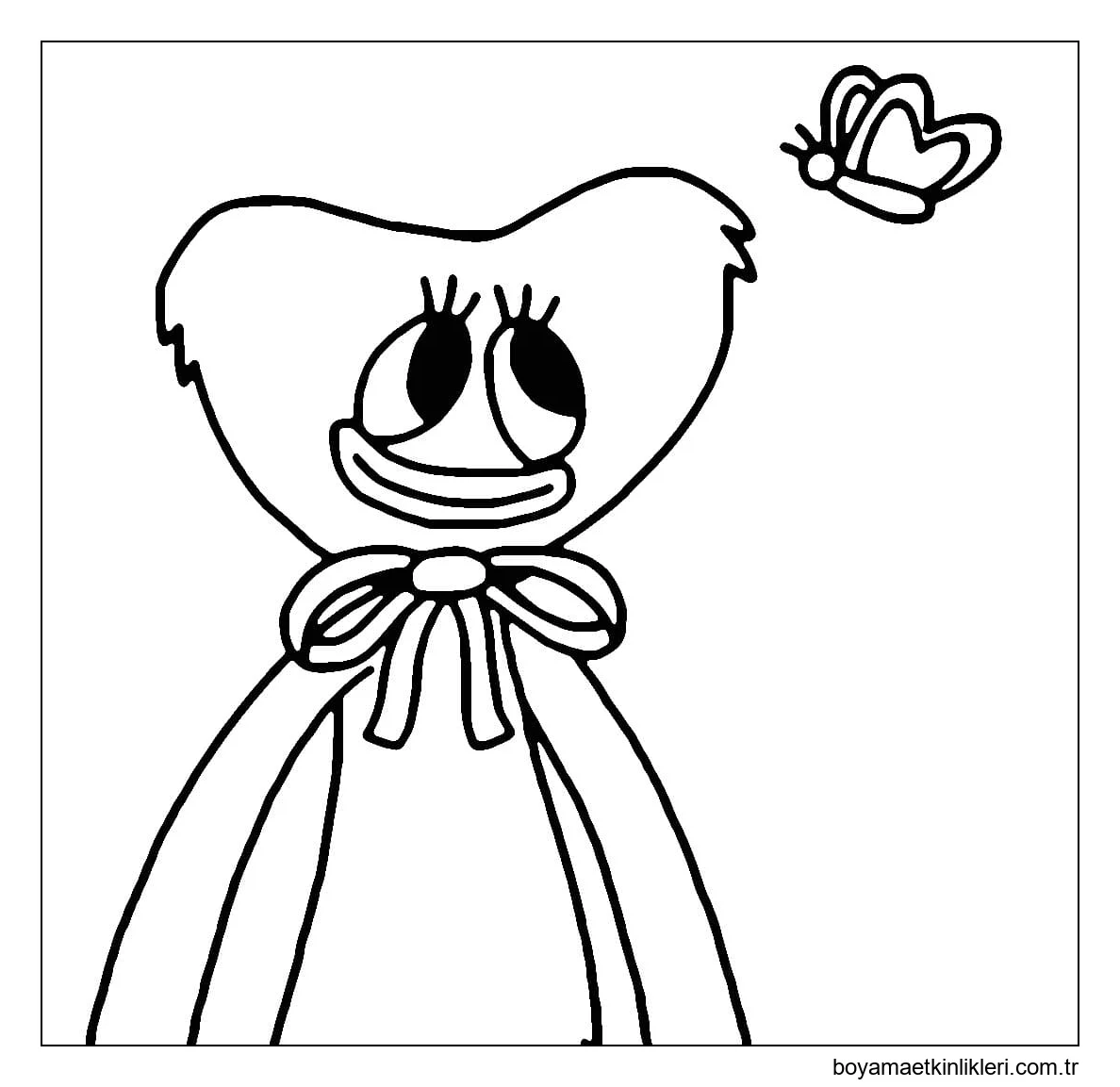 Kissy Missy ve Kelebek'i çiz