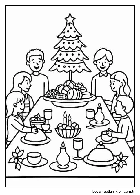 Noel ücretsiz yazdırılabilir