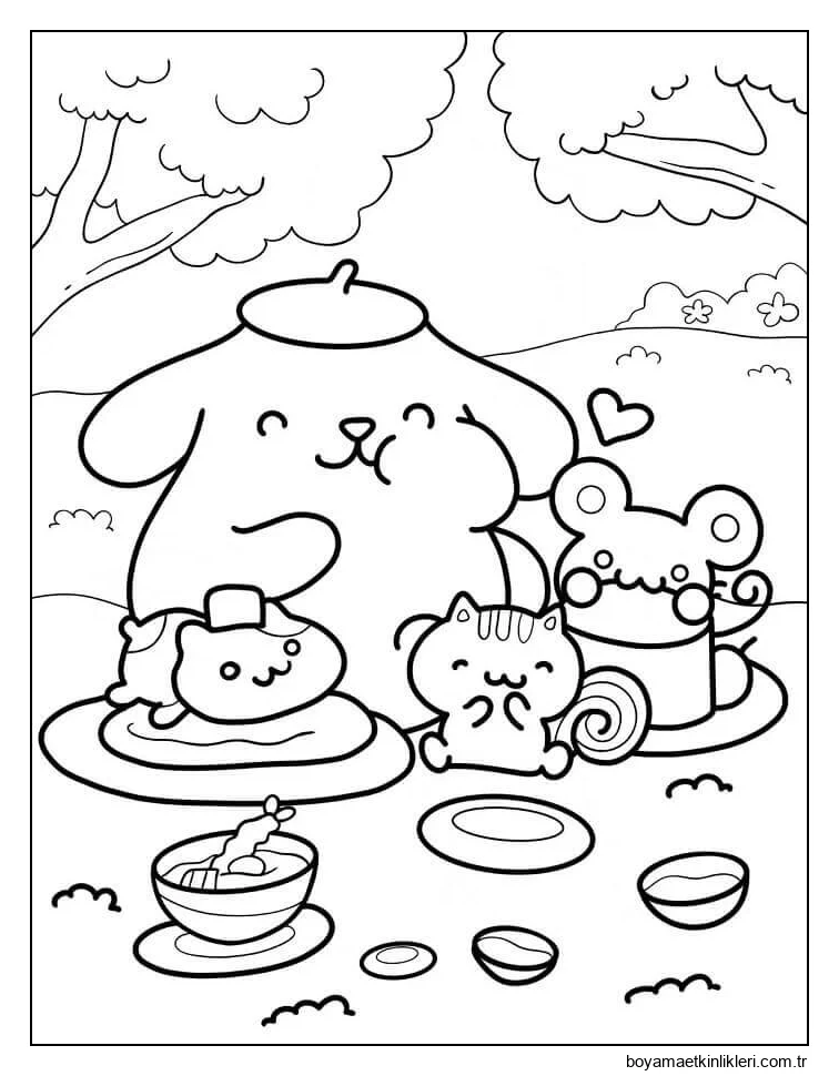 Pastalı Pompompurin