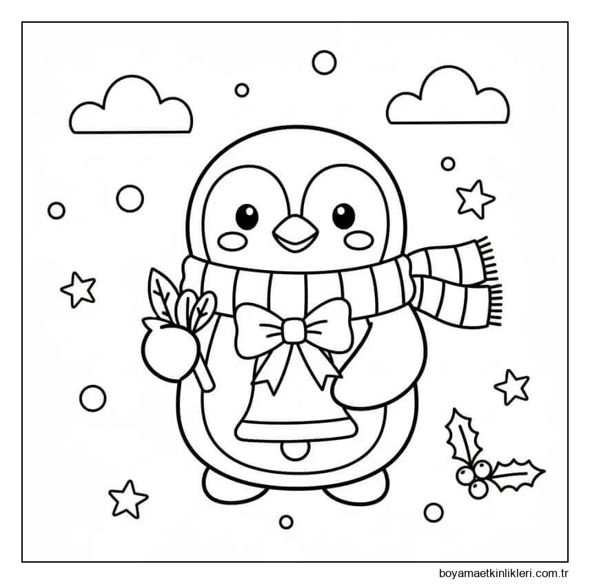 Penguen ve Noel Çanı