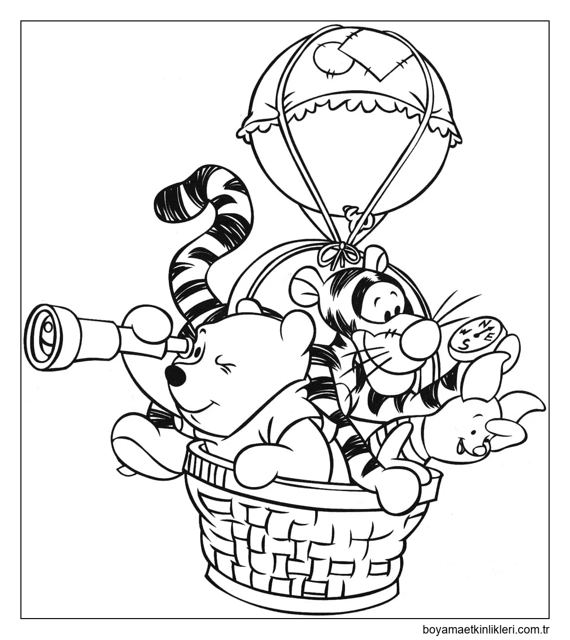 Pooh ve Arkadaşlarını Çiz