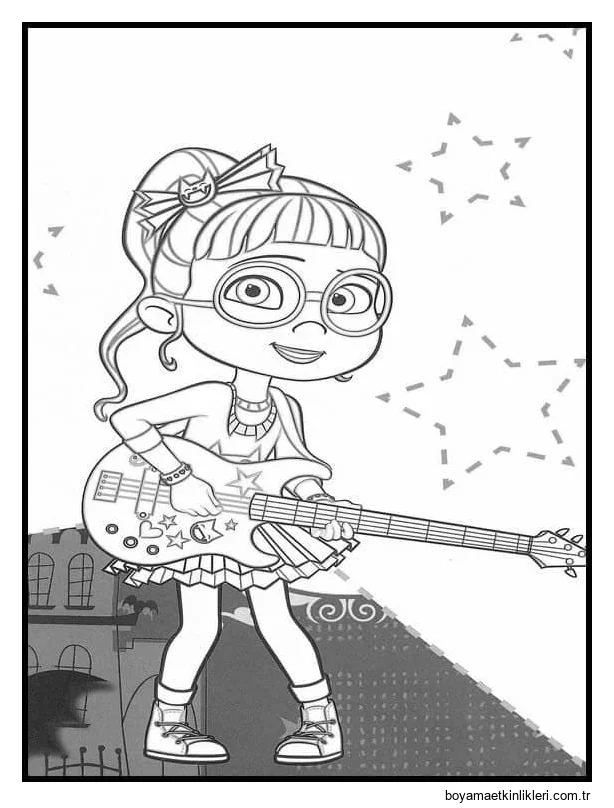 Şaşırtıcı V Gitar Çalıyor