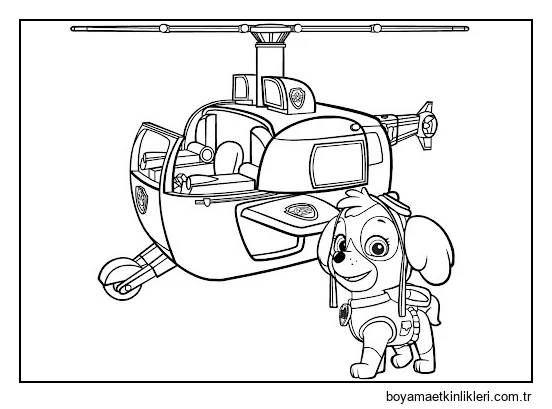 Skye'ın Pençe Devriye Helikopteri