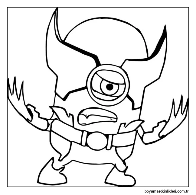 Takım elbiseli Minyon