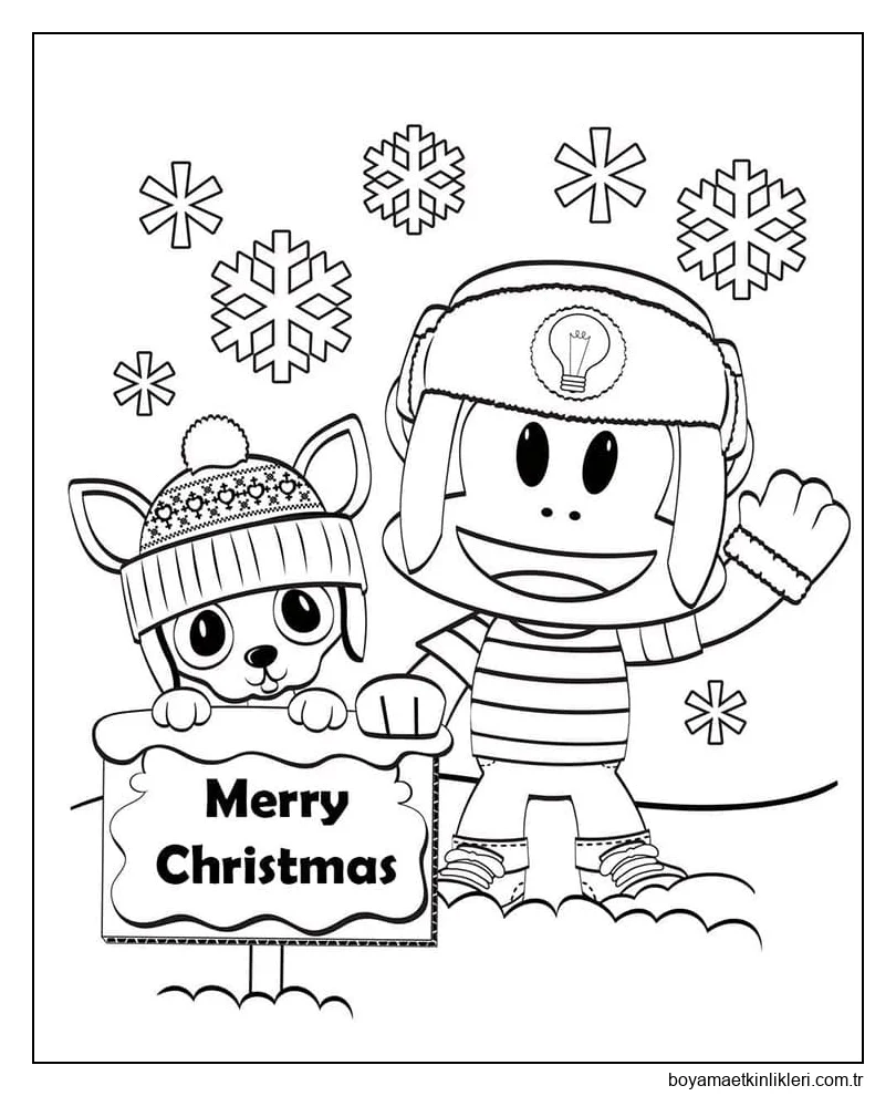 Ücretsiz Noel Yazdırılabilir