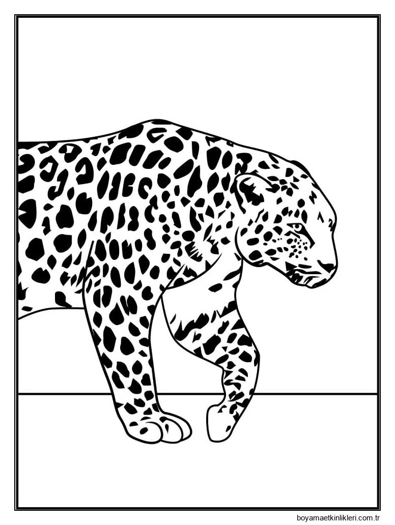 Ücretsiz Yazdırılabilir Leopar