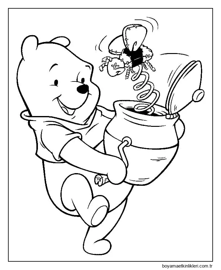 Ücretsiz Yazdırılabilir Winnie the Pooh
