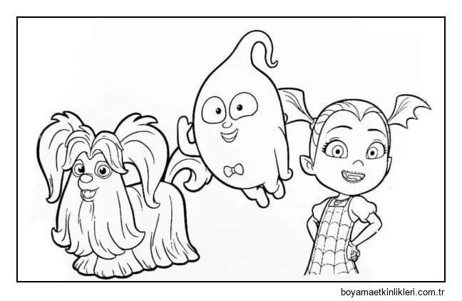 Vampirina'nın En İyi Arkadaşları Bir Hayalet ve Bir Köpek Yavrusu