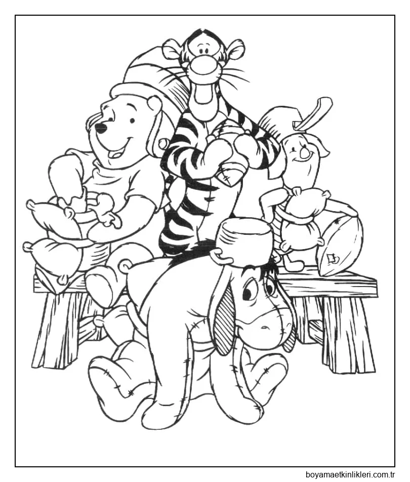 Winnie the Pooh'dan Karakter Çizimi