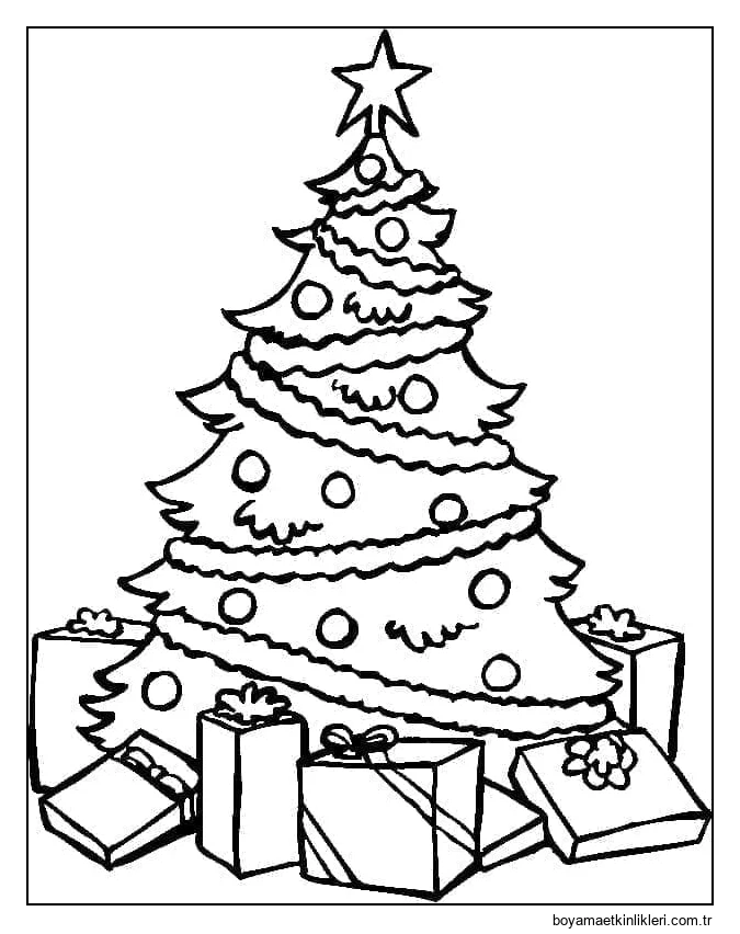 Yazdırılabilir Noel