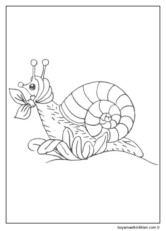 Yazdırılabilir Salyangoz