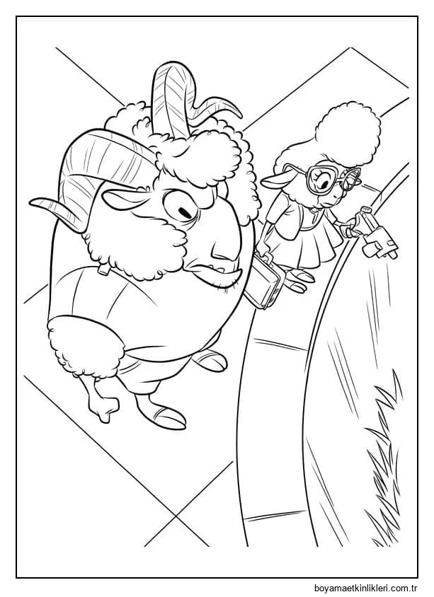 Yazdirilabilir Zootropolis