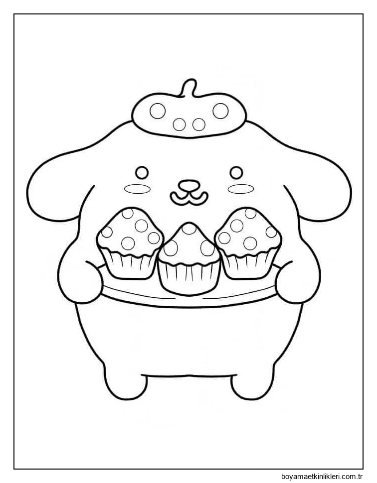 Yemek Yiyen Pompompurin