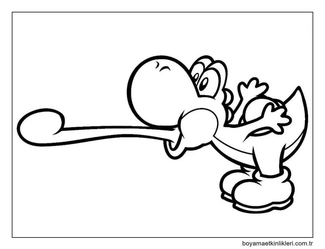 Yoshi Dilini Dışarı çıkar