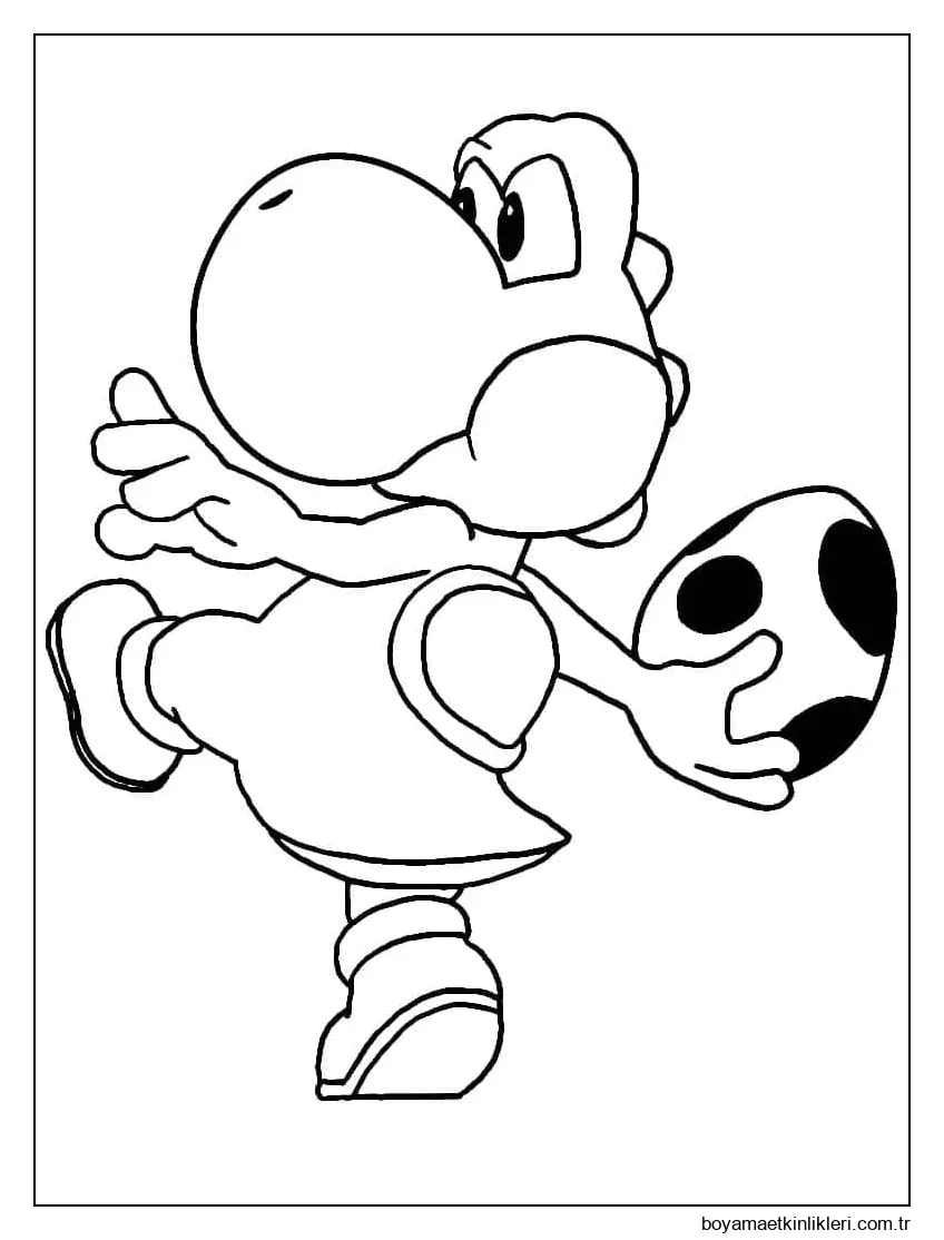 Yoshi Yumurta Fırlatıyor