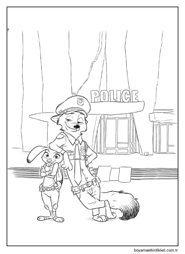 Zootropolis Judy Hopps ve Nick Wilde