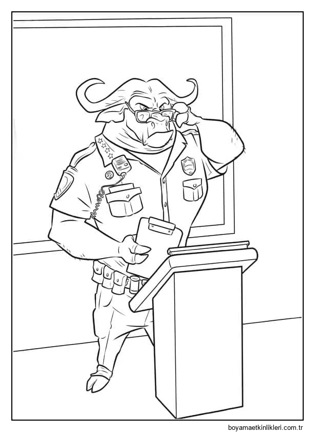 Zootropolis’ten Şef Bogo