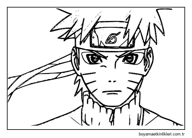 Adaçayı Naruto Çizimi