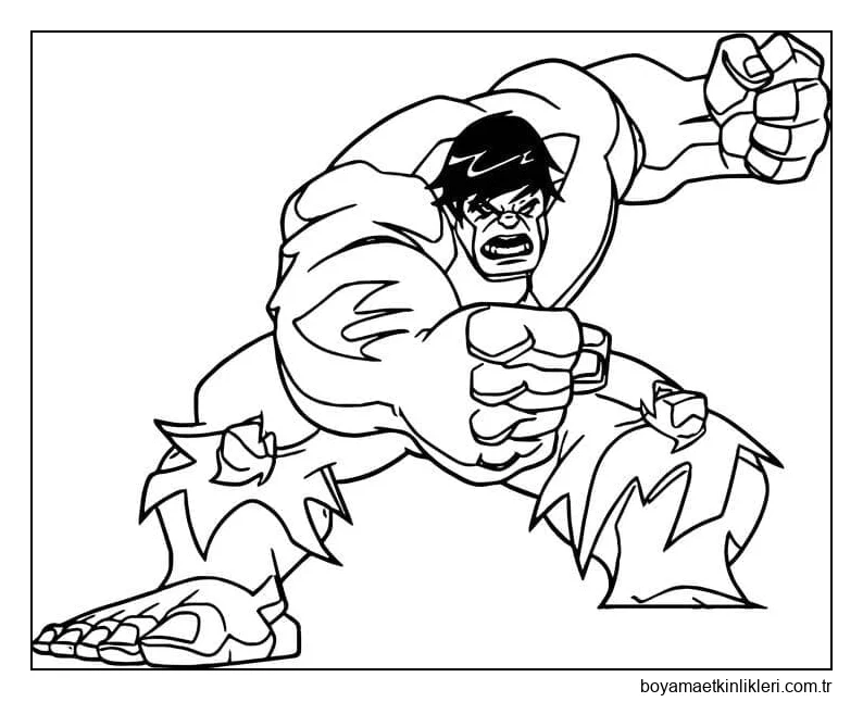 Animasyonlu Hulk