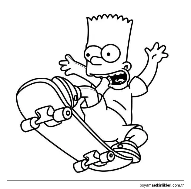 Bart Simpson Skate