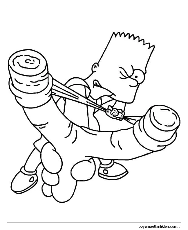 Bart Simpson ve Bir Sapan