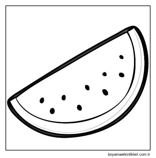 Basit Karpuz Dilim