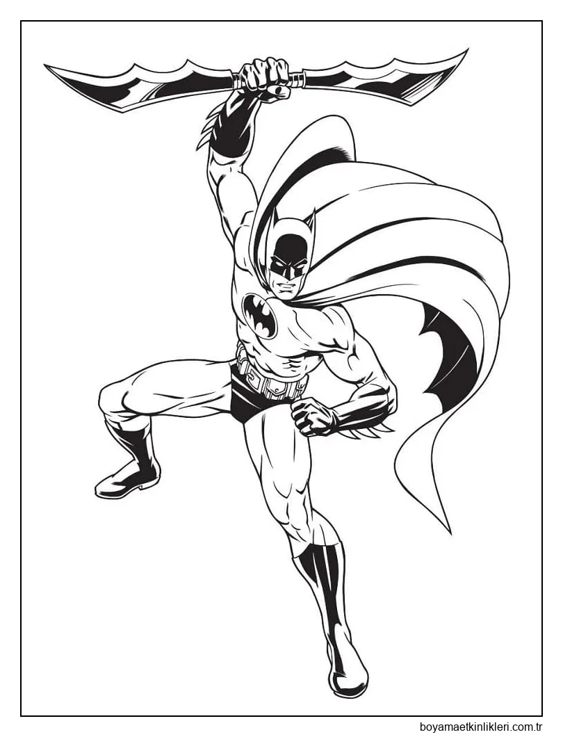 Batman Silah Tutuyor