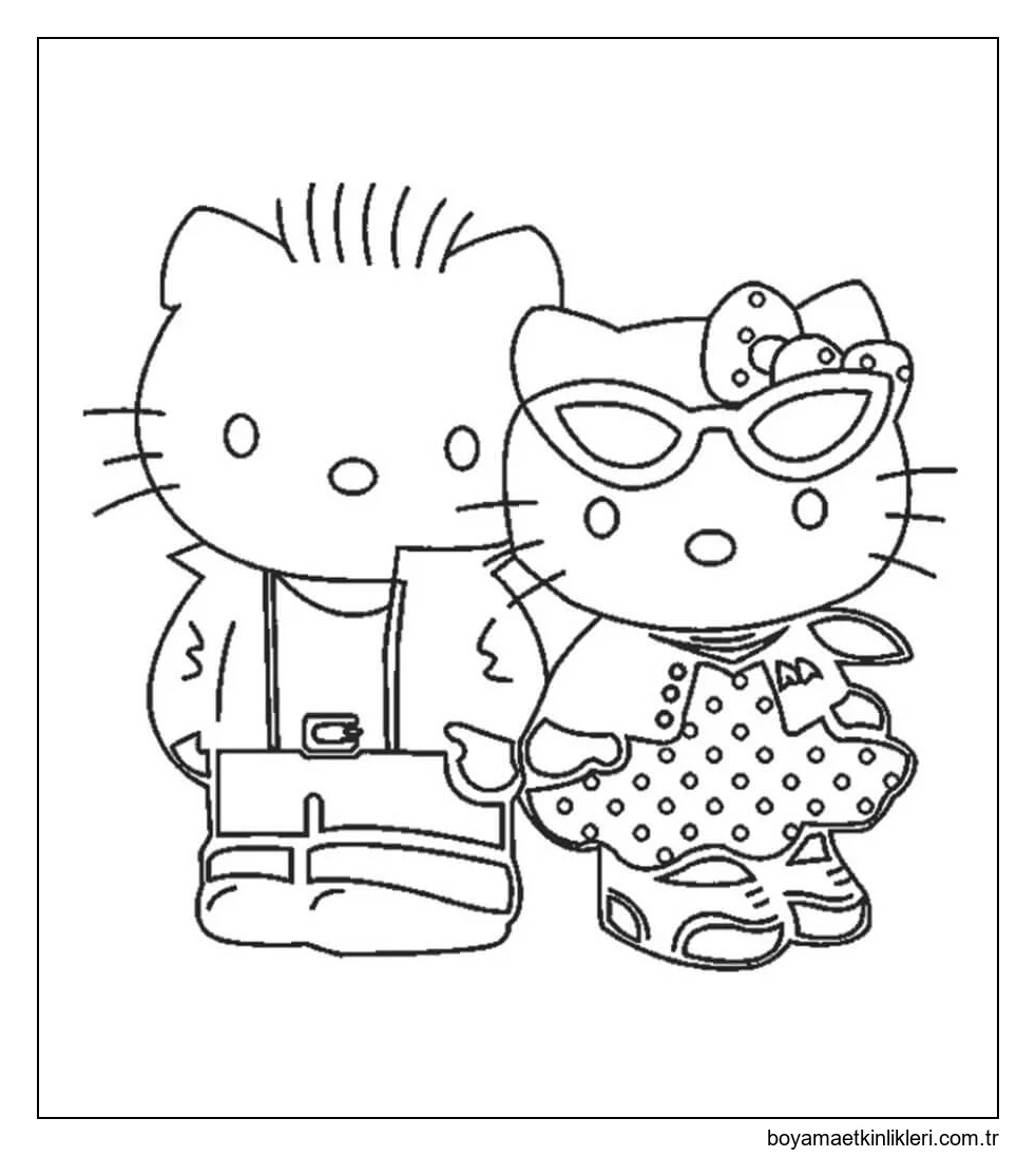 Bir Arkadaşla Havalı Hello Kitty