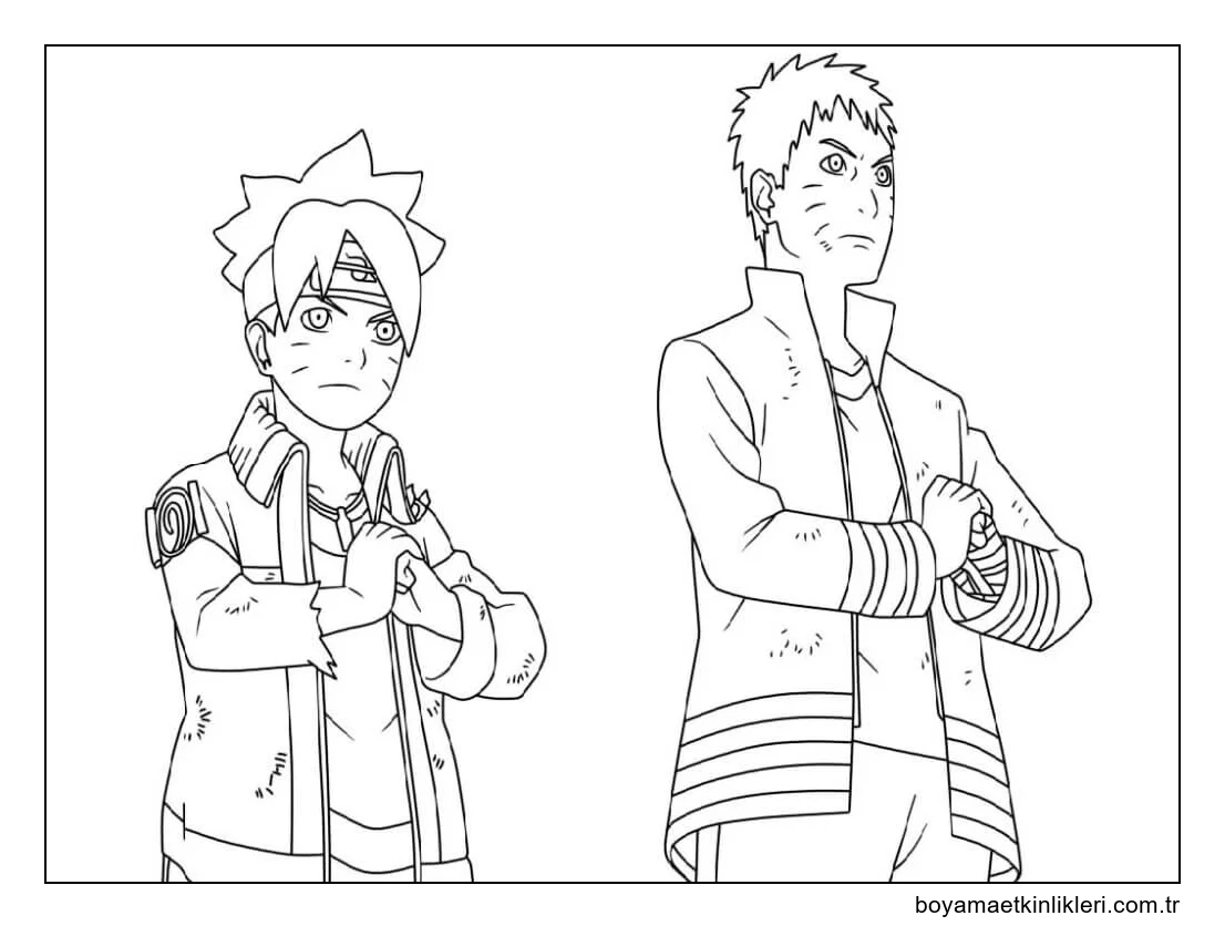 Boruto ve Naruto Dövüşüyor